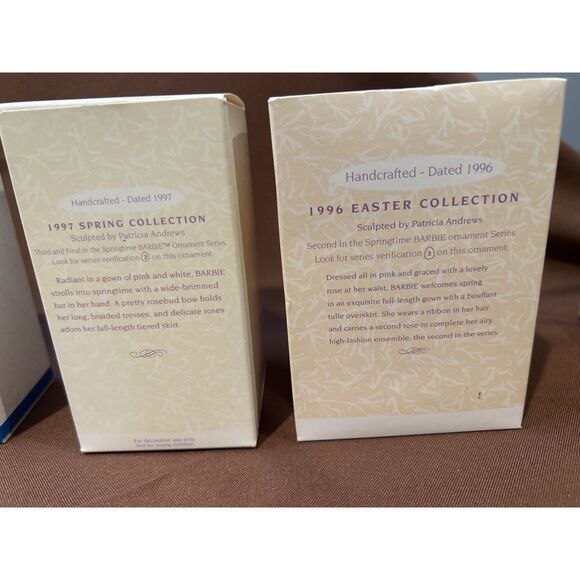 Barbie Hallmark Christmas Ornament Lot of 4 - Picture 6 of 7